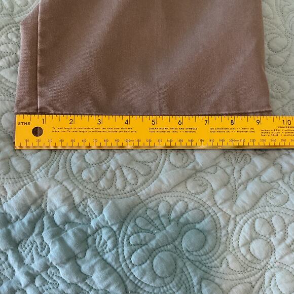 St Johns Bay Mens Easy Care Straight Fit Casual Jeans Taupe Grey Color 42 x 30 - Picture 10 of 10